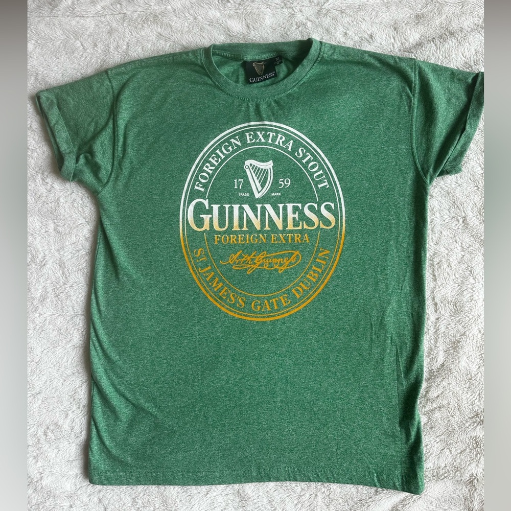Guinness Heather Green Tee
